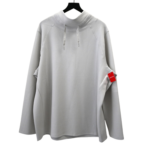Spanx White Cloud Airessentials Pullover Sweatshirt Size 3X 50234R - Picture 1 of 7